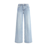 RE/DONE Light Blue Cotton Jeans Denim